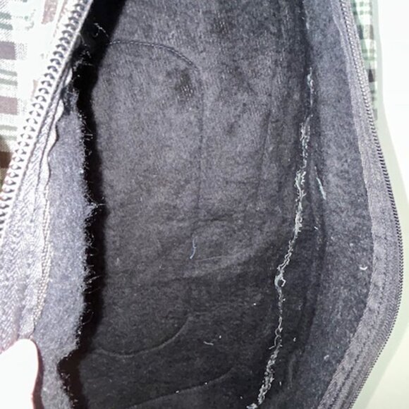 EUC Plaid Eng Saddle & Bridle Padded/Lined Carry Storage Cover Bag Baker-like - Picture 3 of 11